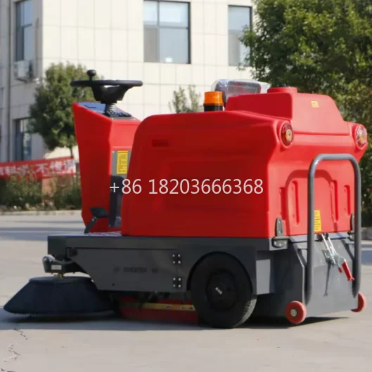 Customized Electric Garden Yard Leaf And Heavy Duty Sweeper Machine With Battery Sweep Floor Machine In Park Mall Factory C