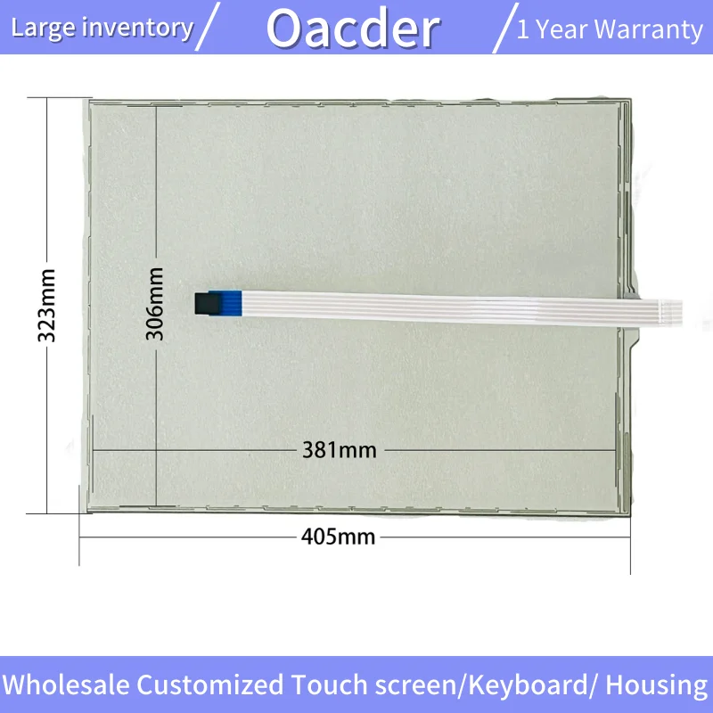 Touch Screen Panel Glass Digitizer For E863464 SCN-A5-FLT19.0-Z01-0H1-R Touch Screen Touchpad Glass