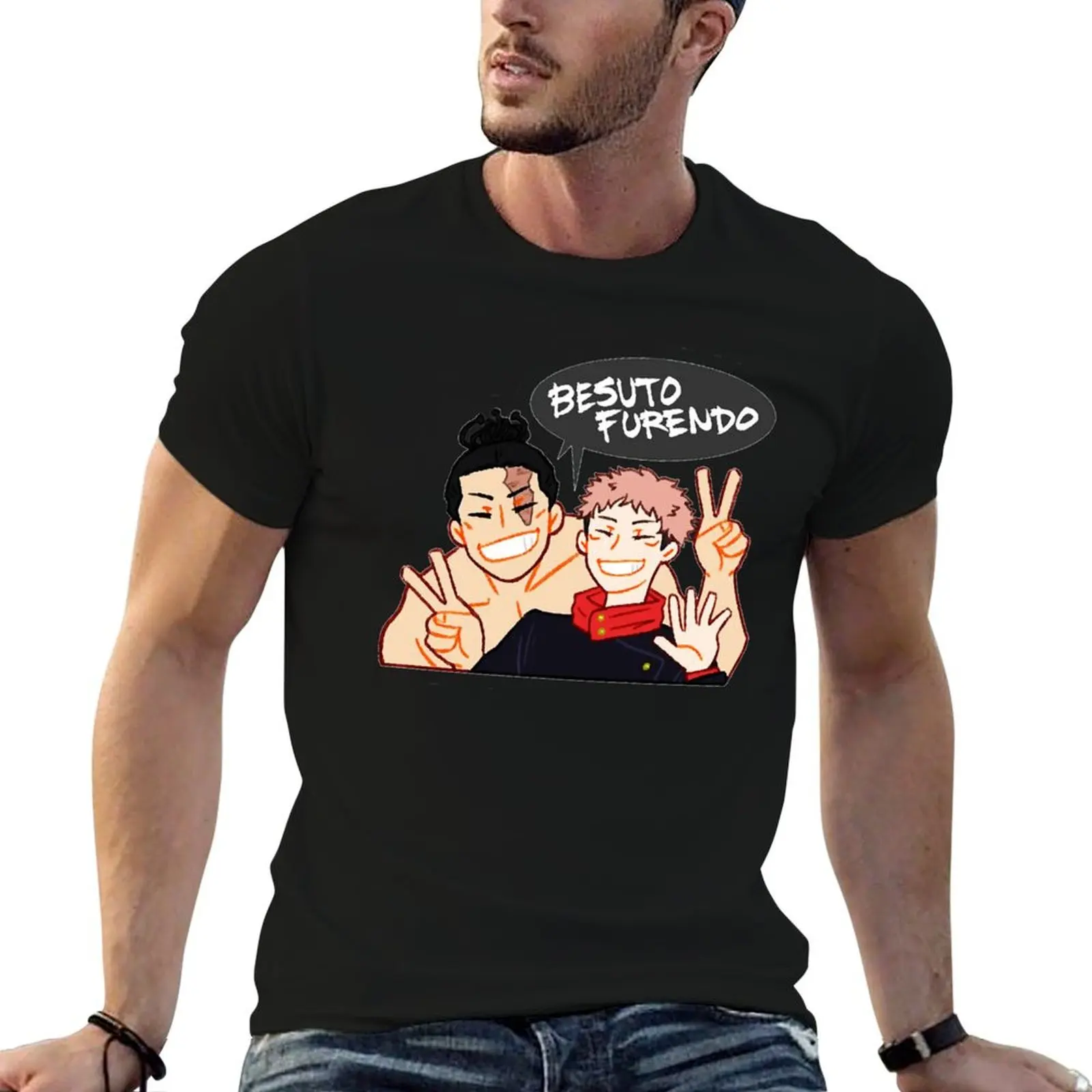 

t shirt Cool t Music Graphic man shirts funny dark Friendo Retro Besto humor graphic Gift T-Shirt Yuji