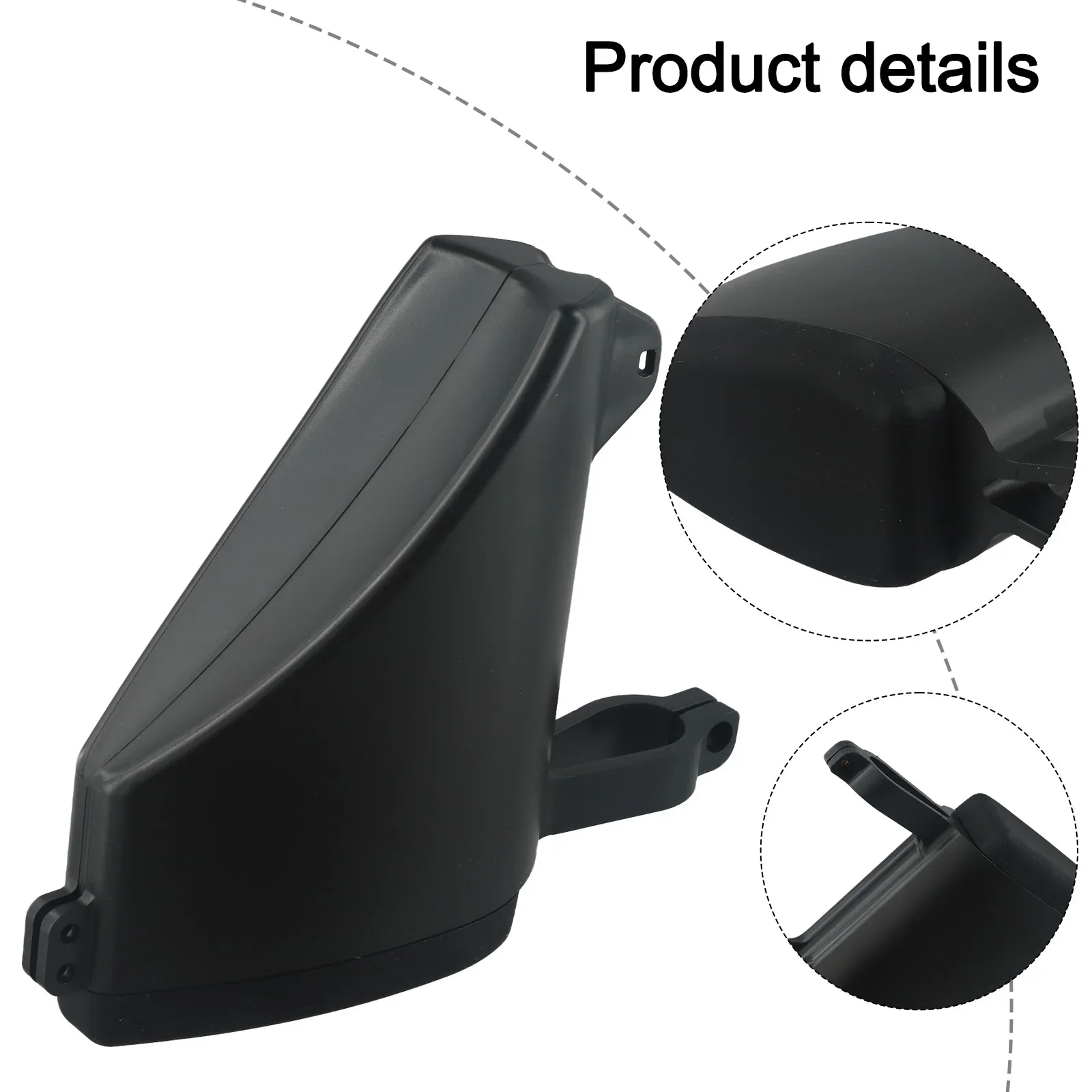 Bike Accessory Hard Shell Bike Bag Cycling Tail Bag Daily Water-repellent Strap Installation Streamlined Design