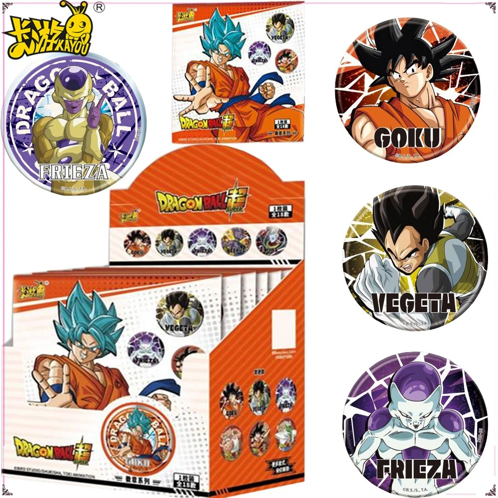

Original Kayou TOEI ANIMATION Dragon Ball Badge Commemorative Brooch Favorite Version Backpack Decoration Anime Peripherals Gift