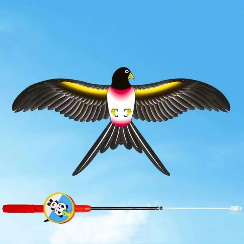 Aquilone per bambini lenza da pesca volante aquiloni in PE Giocattoli da esterno vento aquilone in plastica aquiloni da spiaggia linea farfalla aquilone serpente koi weifang aquilone