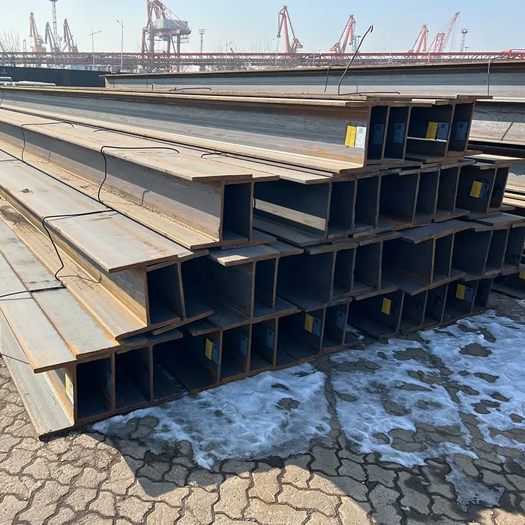 # Para el fabricante estructura de acero hueca perfil de acero H aleación baja de carbono laminado en caliente Q355B SS400 H viga de acero