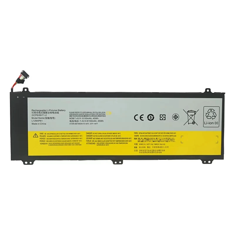 Laptop Battery L12M4P61 L12L4P61 For IdeaPad U330 U330P U330T Series Notebook 7.4V/6100mAh/45Wh