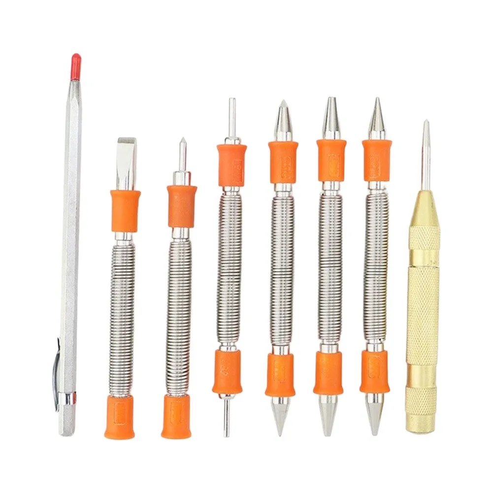 for Spring Punch Tools for Technical Trades Requiring Repeatable Marking Without External Force or Secondary Fixturing