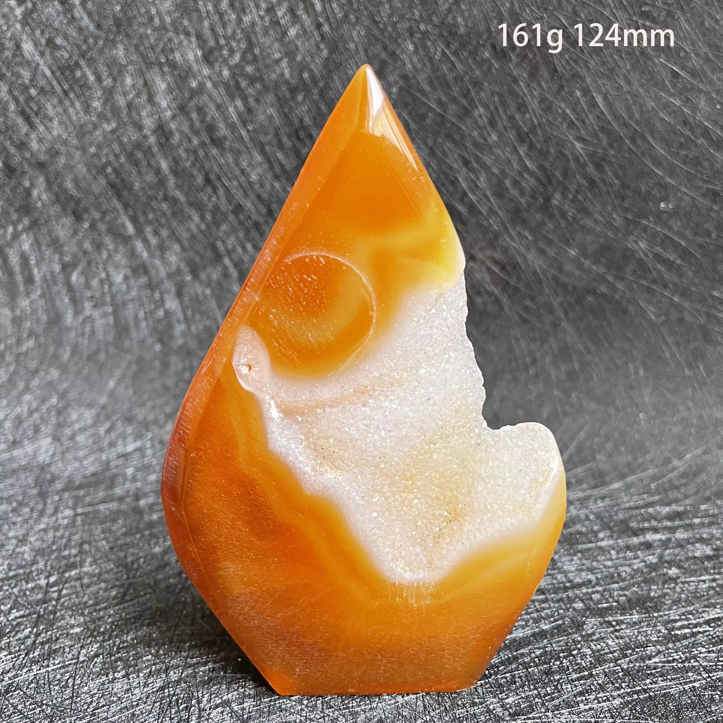 Natural Colorful Red Agate Geode Tower Polished Crystal Wand Point Reiki Healing Gift Room Decor Quartz Obelisk