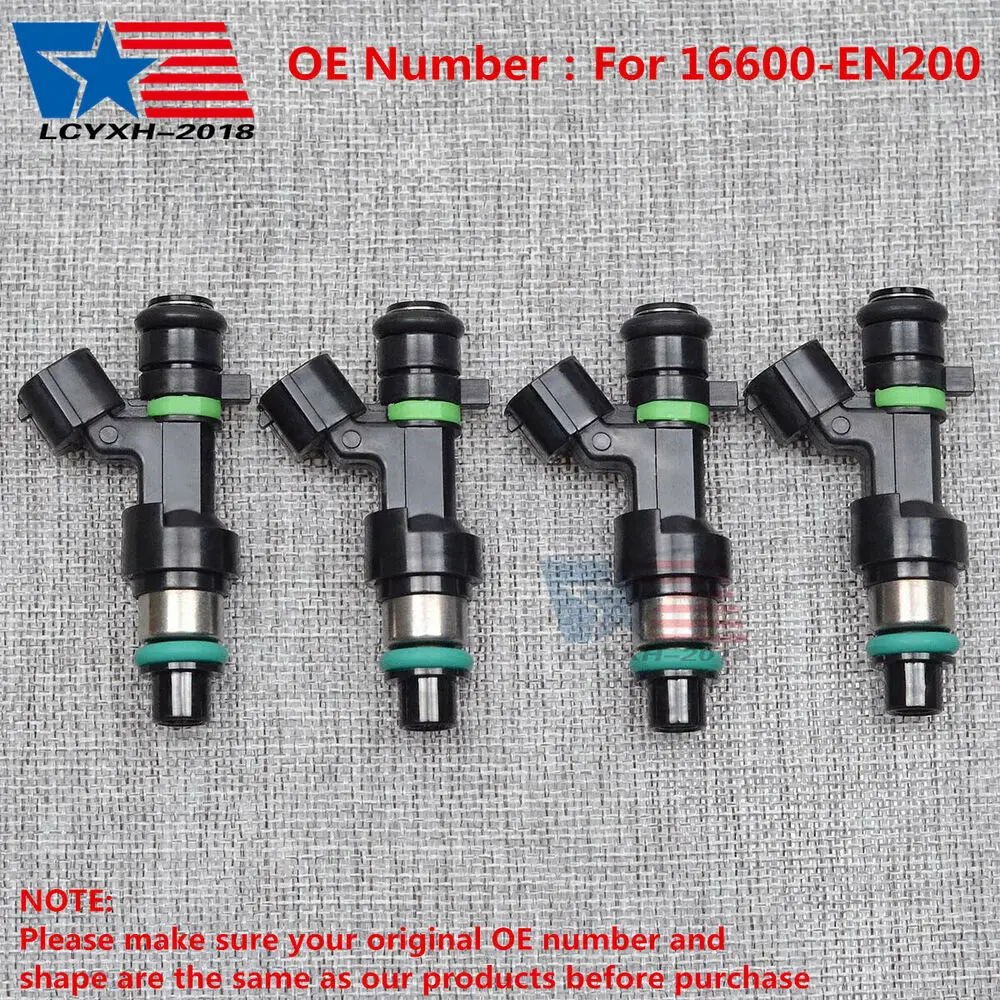 

4PS Fuel Injectors For Nissan Versa Cube Sentra NV200 07-14 16600-EN200 FBY2850