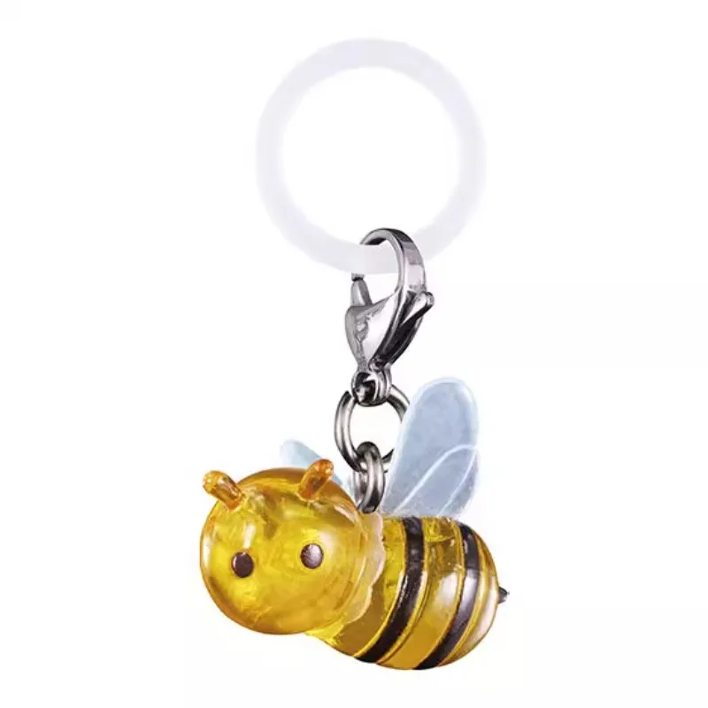 الأصلي بانداي غاشابون كبسولة اللعب أنيمي تمثال لطيف Apis فلوريا العسل سلسلة مفاتيح صغيرة الشكل نموذج مصغر هدية #5