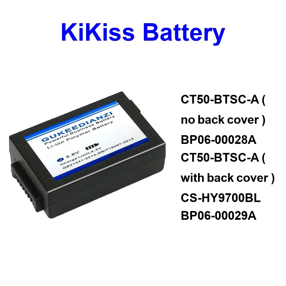 

Battery BP06-00028A BP06-00029A For Honeywell Dolphin 9700-Btec 9700-Btec-1 CT40 CT45 6100 6110 9700 Handheld Computer