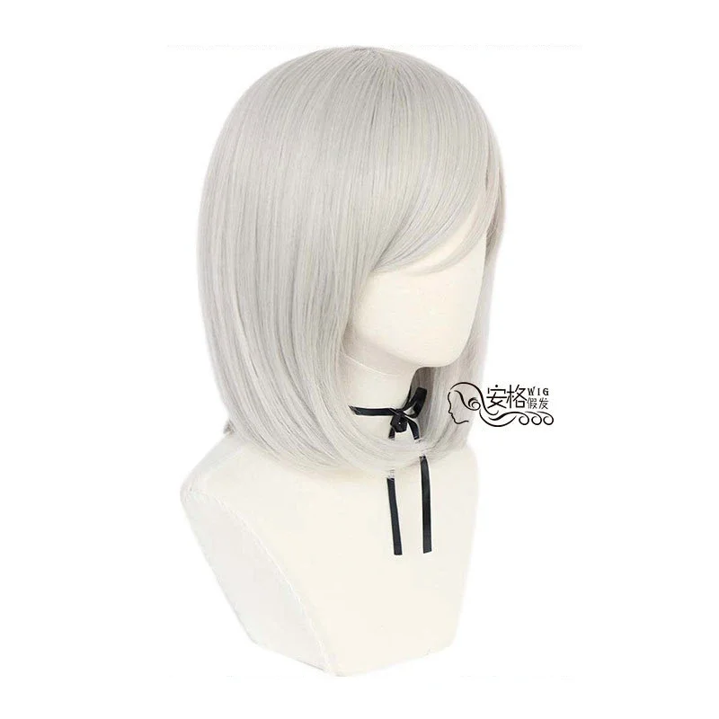 Anime Akudama Drive Cutthroat Satsujinki Short Wig Cosplay Costume Heat Resistant Synthetic Hair Men Women Wigs