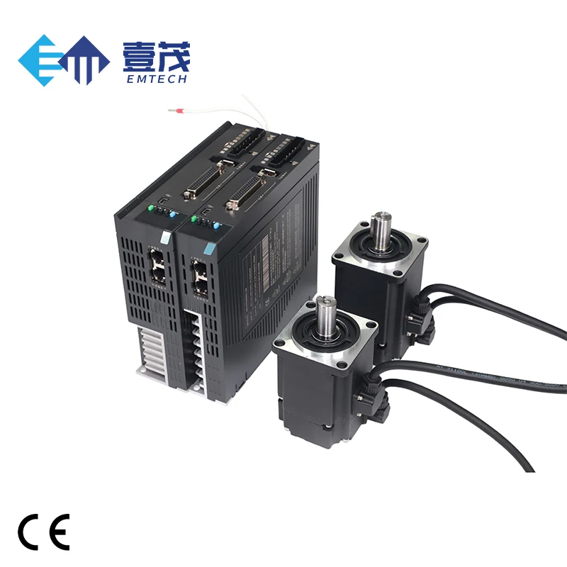 대형 관성 AC 서보 모터 키트 60ASF-M04030 3000RPM 0.4KW 60mm 220v CE 인증 PLC 기계용