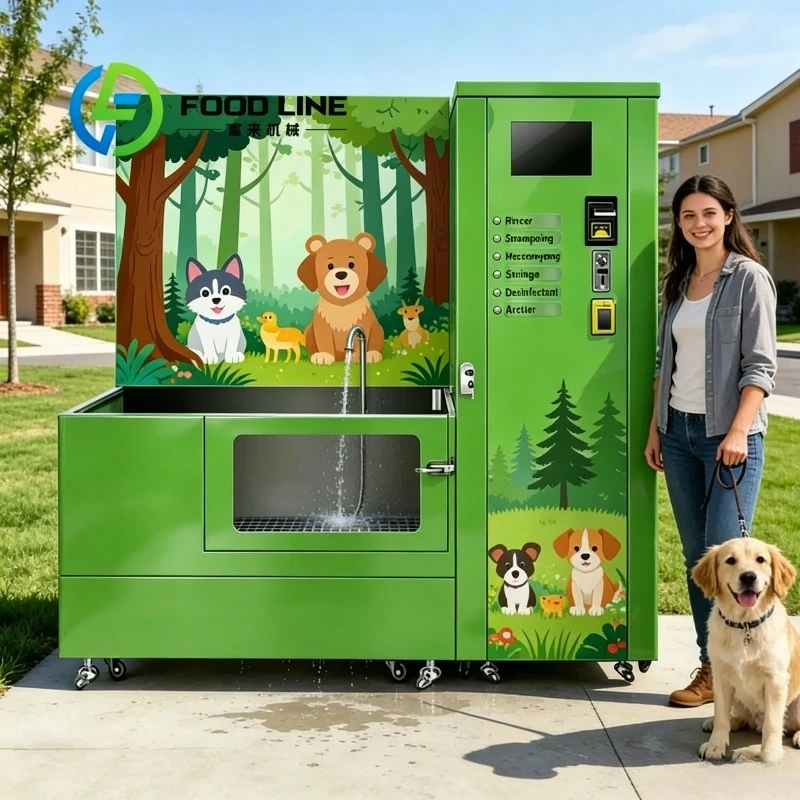 

Dog Washing Machine With Adjustable Water Pressure Switch Between Gentle Mode And Deep Cleaning Mode For Sensitive Skin