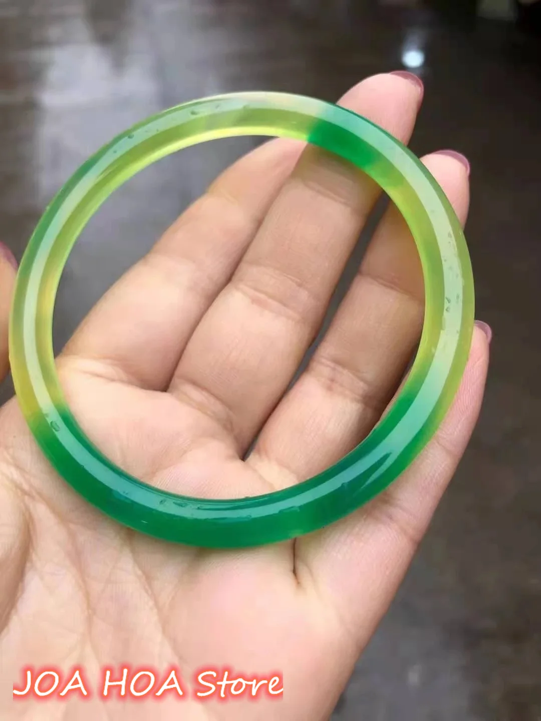 Natural Emerald Green Jade Bangle Jewelry Jadeite Bracelet