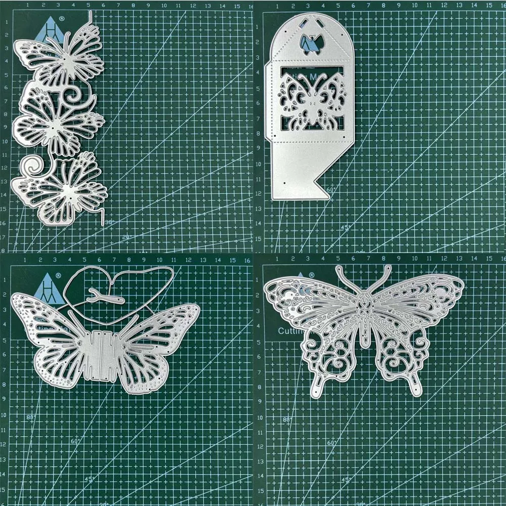 Schmetterling Scrapbooking Metall Stanzformen für DIY Fotoalbum dekorative Papierkarten machen Handwerk Sterben