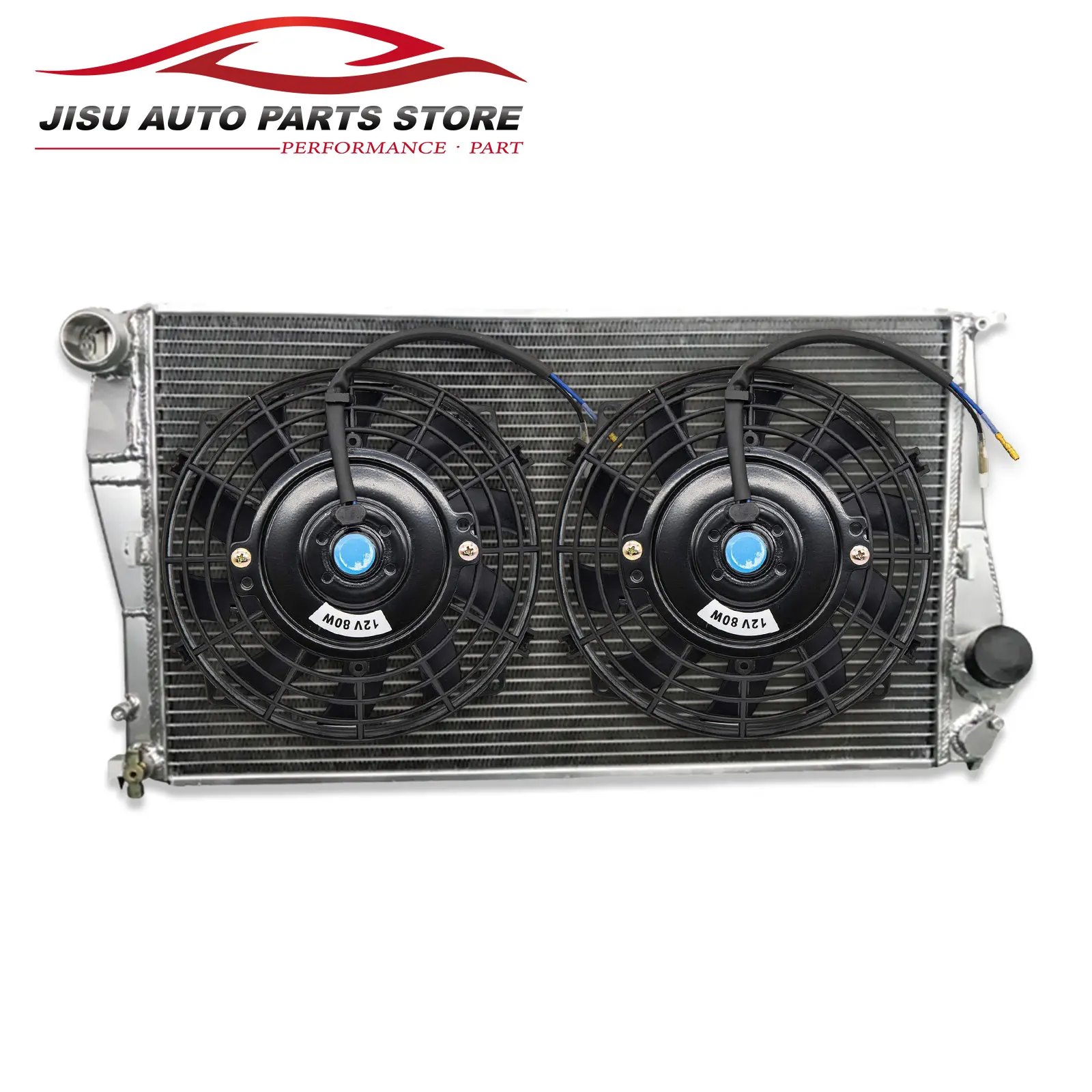 

Aluminum radiator + Fan for BMW 135i 335d 335i 335is 335xi X1 Z4 E82 E84 E88 E89 E90 E92 E93 L4 L6 2.0L 3.0L 2007-2016