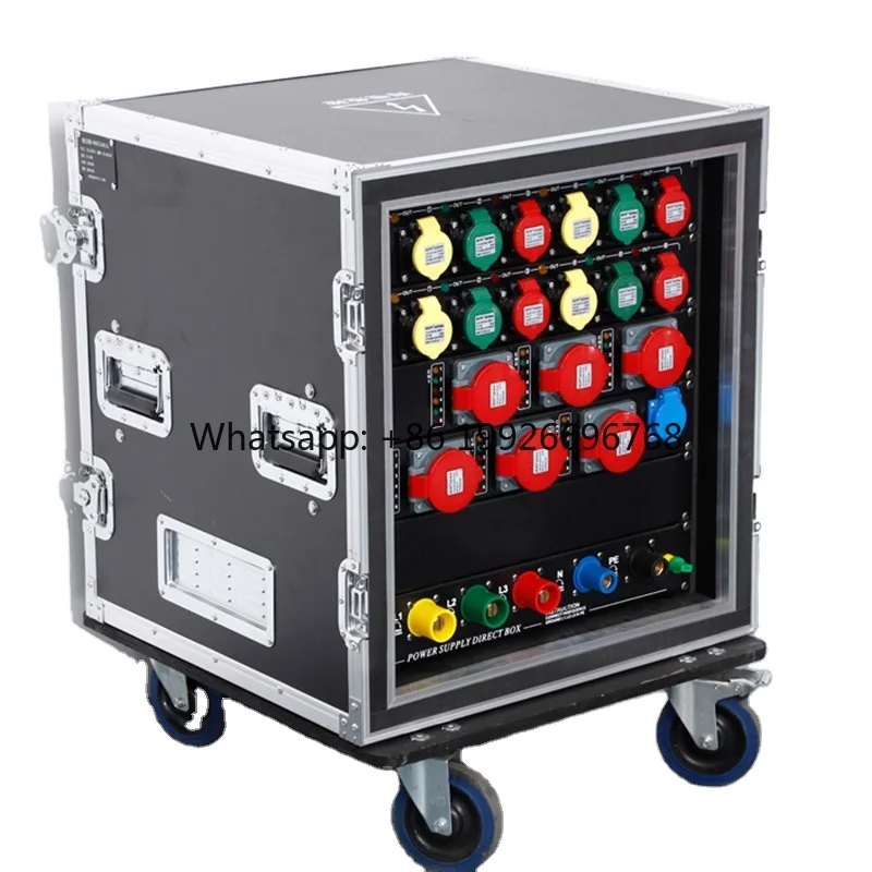 

48-way Power Supply Straight-through Box Stage Lighting Performance Rental Leakage protection Distribution Cabinet LED Large