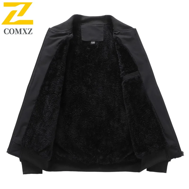 COMXZ Premium Mens Padding Coat Diamond Shaped Design Outdoor Skiing Lightweight Coat Fashion Daily Style Autumn Winter Wear
