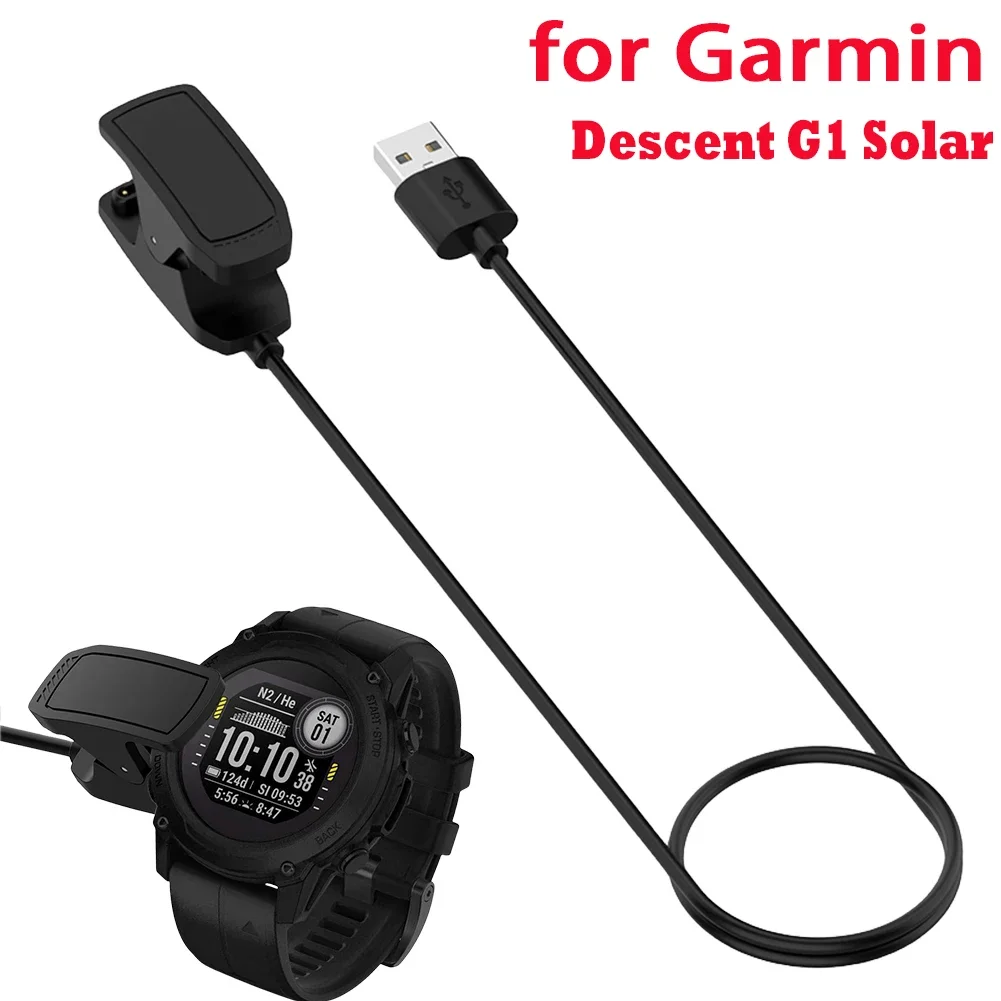 

Кабель для зарядного устройства Garmin спуск G1, 1 м, зарядный USB-кабель для умных часов на солнечной батарее, кабель для быстрой зарядки, кабель для быстрой зарядки спуска G1 на солнечной батарее