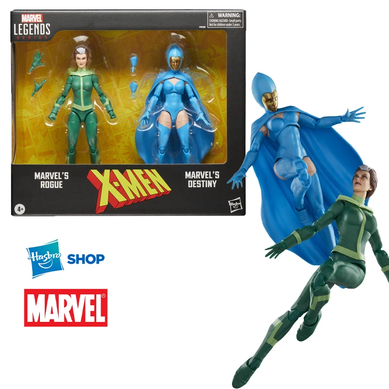 

Hasbro Marvel Legends Series: Marvel's Rogue and Destiny (X-Men Comics) 6 Inch Action Figure