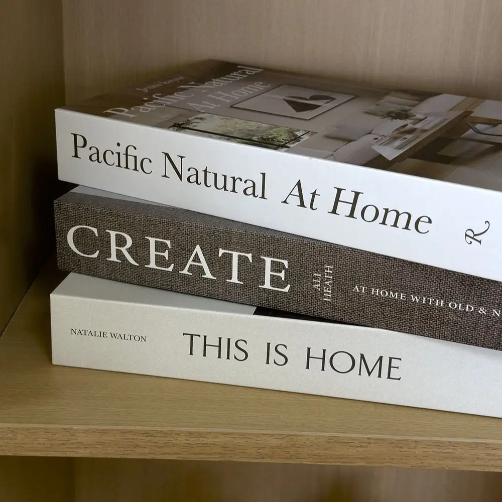 Sinple Foldable Fake Books Ornament Photography Prop Book Shelf Display Decorative Book Simulation Book Home Decoration view 5