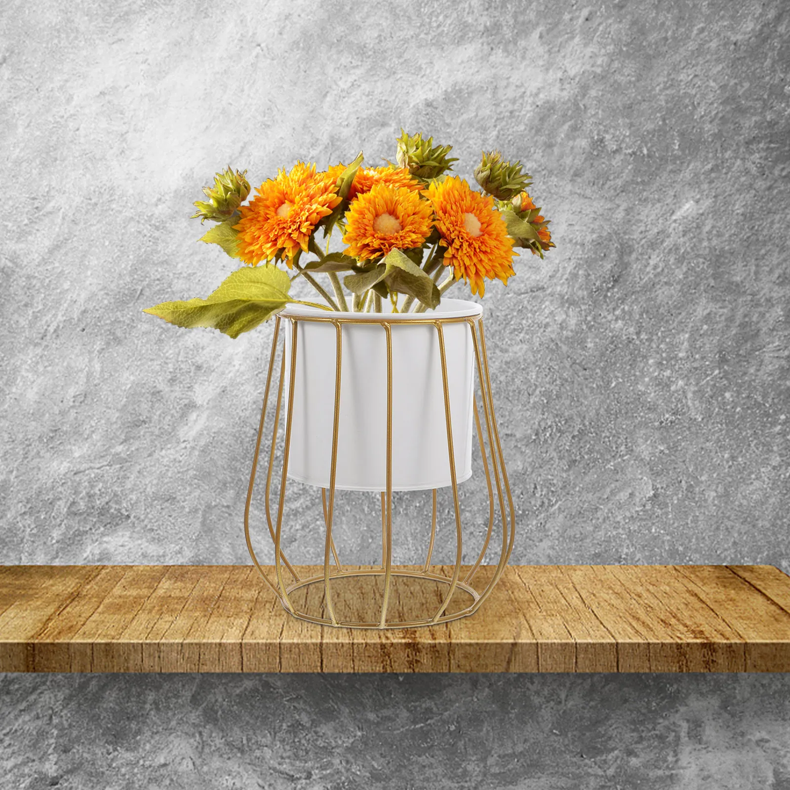 Nordic Flower Pot Stylish Elegant Gardening Plant Container for Indoor Outdoor Use Creative Household Flower Pots Garden