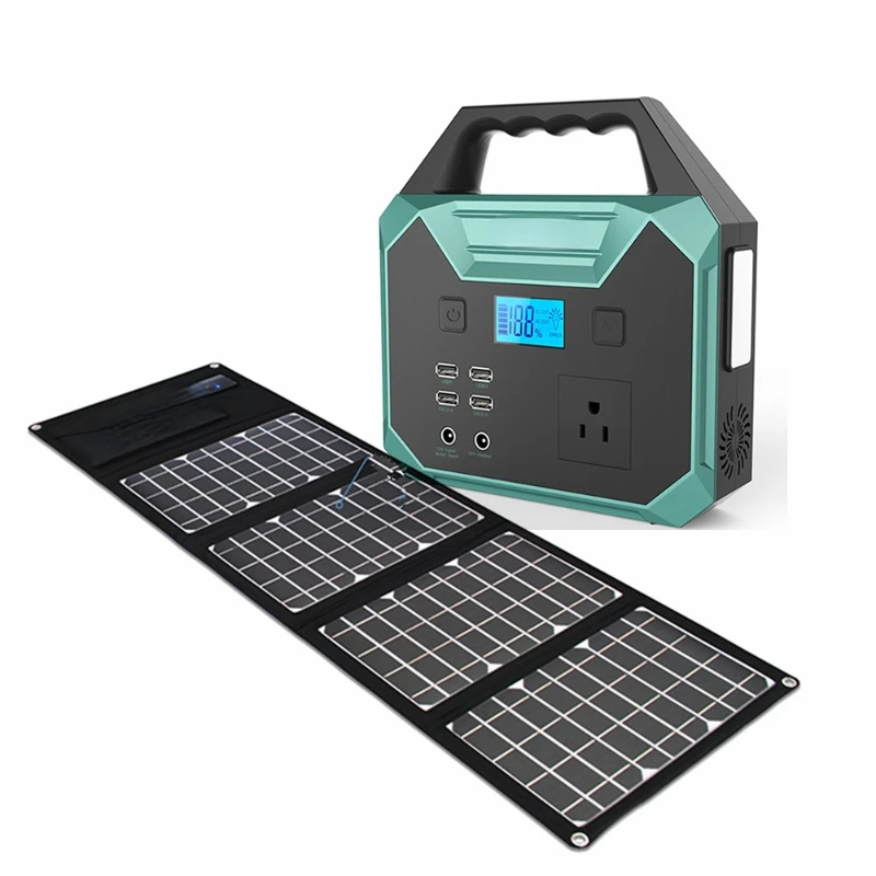 Portable Power Station Power Supply Handled 40800mAh Multi Purpose Mini Electric Generator Solar Outdoors Household for Laptop