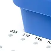 Dental Endo Box 40 Hole Autoclavable Endodontic File Holder Built In Ruler for Root Canal Instrument Sterilization
