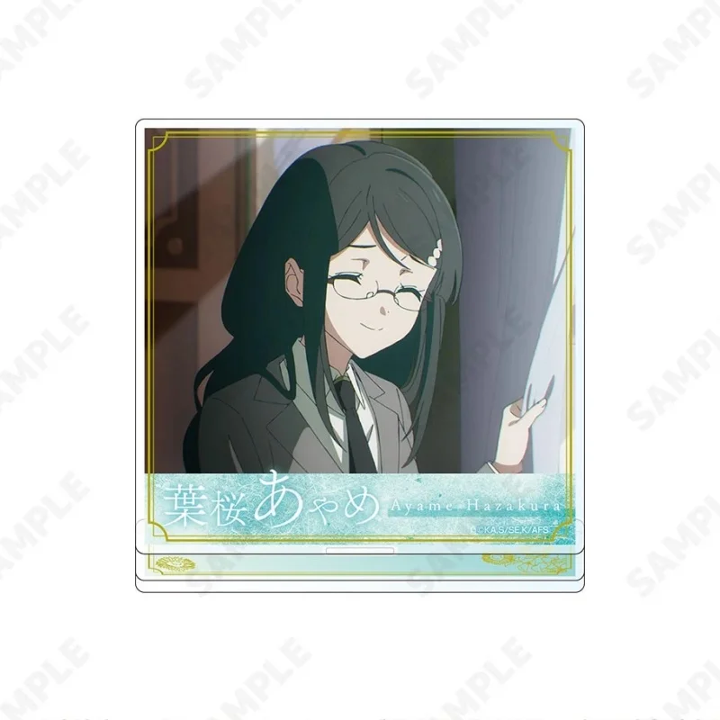 Agents of the Four Seasons: Dance of Spring Anime 10CM Square Acrylic Stand Figure Keychain Hinagiku Kayo/Sakura Himedaka Gifts
