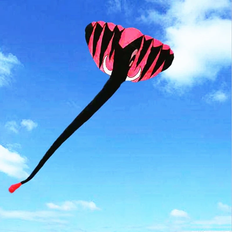 free shipping elephant kite flying soft giant kite flying butterfly Hammock kite pole kite flying reel rainbow high flight kite