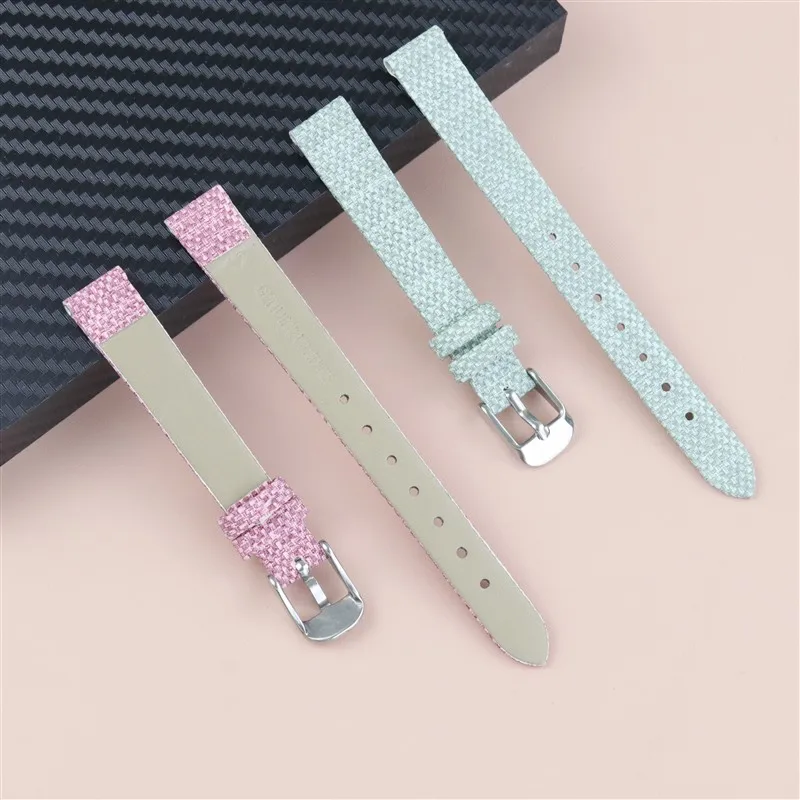 Vintage Retro Denim Nylon Watch Strap Canvas Band 10 12 14 16 18 20mm 22mm Bracelet Wristbelt for Samsung for Amazfit for Huawei