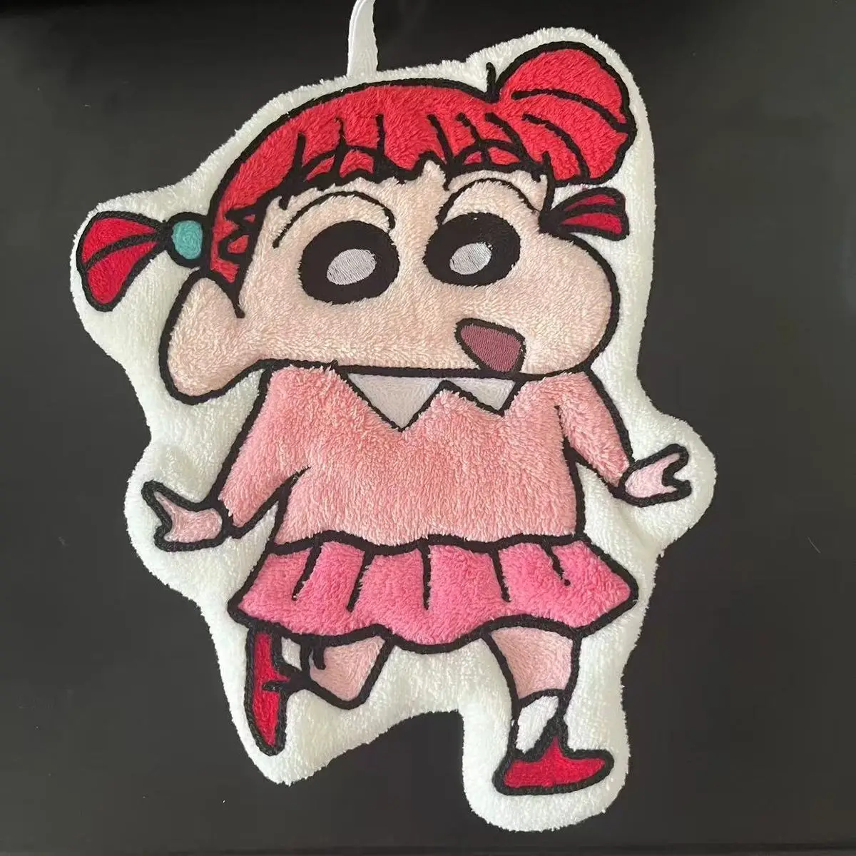 Crayon Shin Chan Anime-Handtuch zum Aufhängen, niedliches, super saugfähiges, dickes Handtuch, Badezimmer- und Küchenbedarf