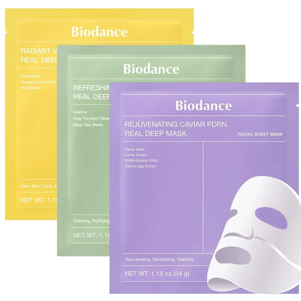 1/4 قطعة قناع الكولاجين الحيوي المسام تكرير مرونة قناع الكولاجين ثبات تحسين الكولاجين الحيوي قناع العناية بالبشرة الصيغة الكورية