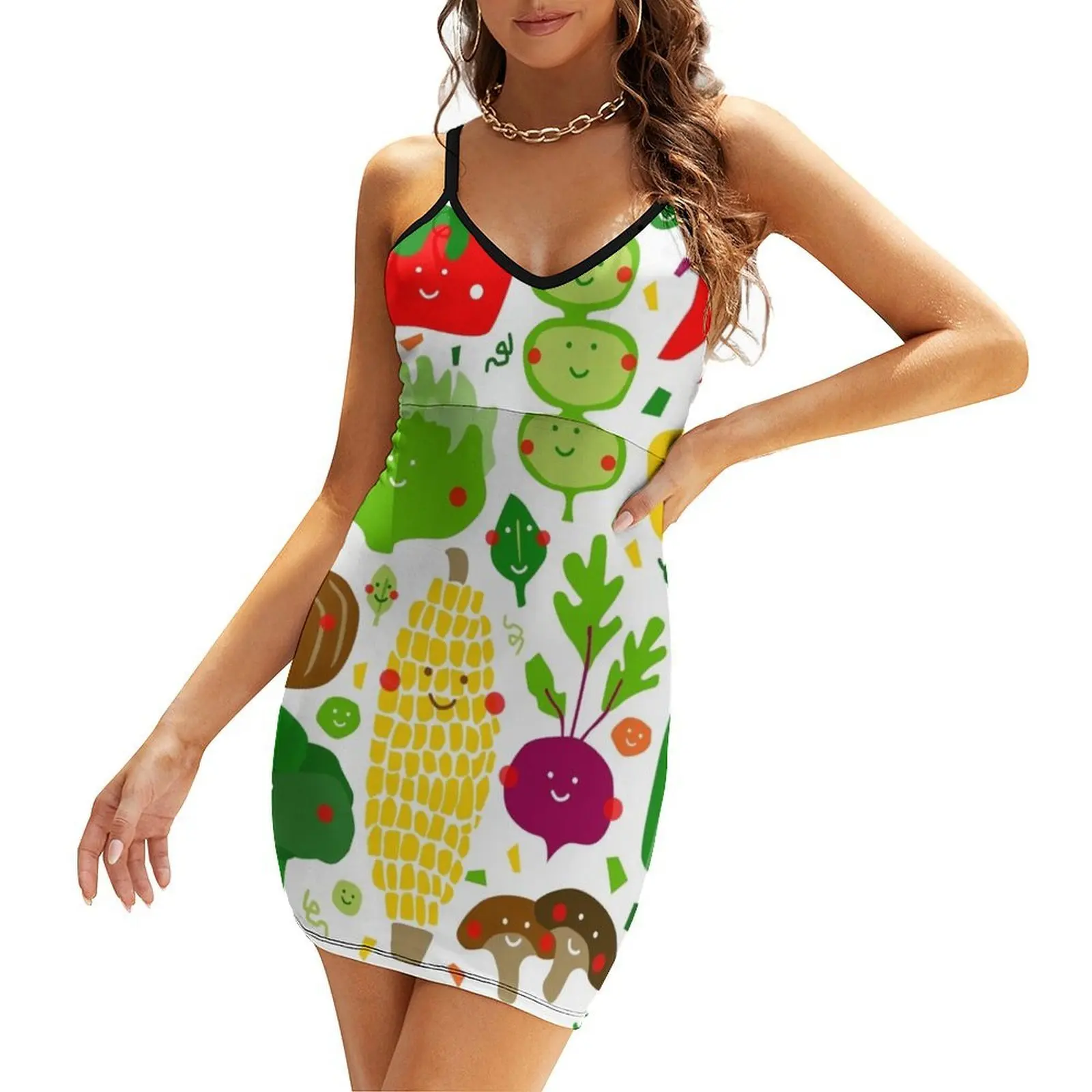 

Eat your greens Sling Dress women's clothing summer 2025 novelties wedding dresses for woman Woman clothing Beachwear
