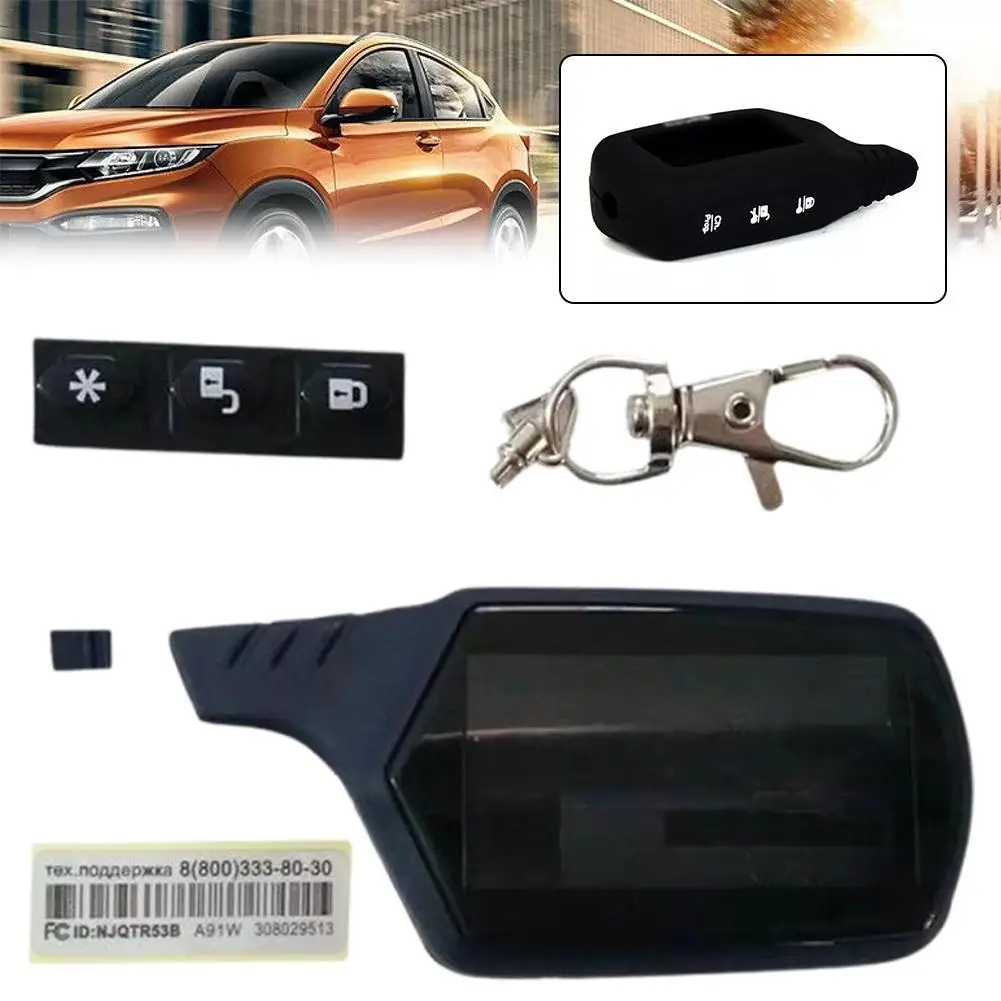 Remote Control Housing For Starline A91 A61 B9 B6 Lcd Remote Key Body Shell Anti-Theft Device Two-Way Car Alarm Case Accessories