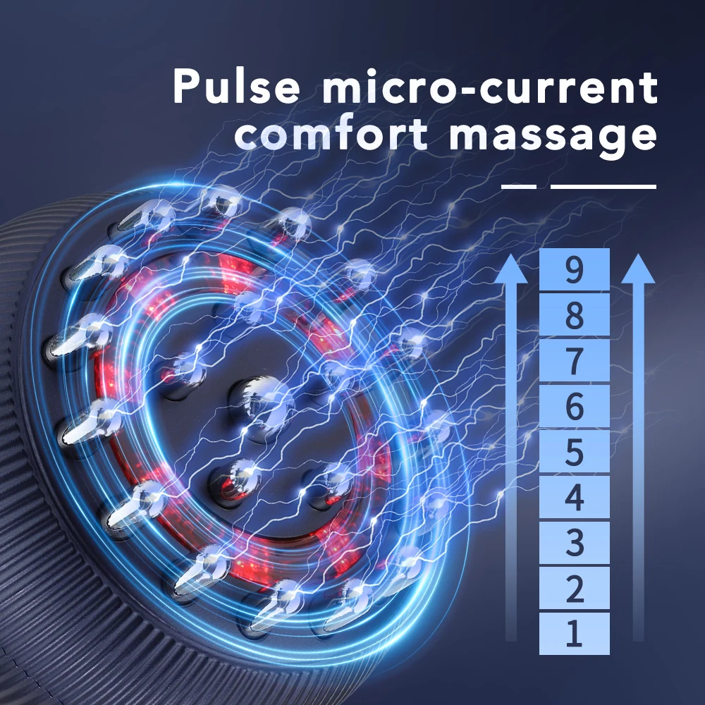 Wireless Guasha Massager Body Shaping Heating Meridian Scraping Brush Lymphatic Drainage Machine Fat Burner Rechargeable - Image 5