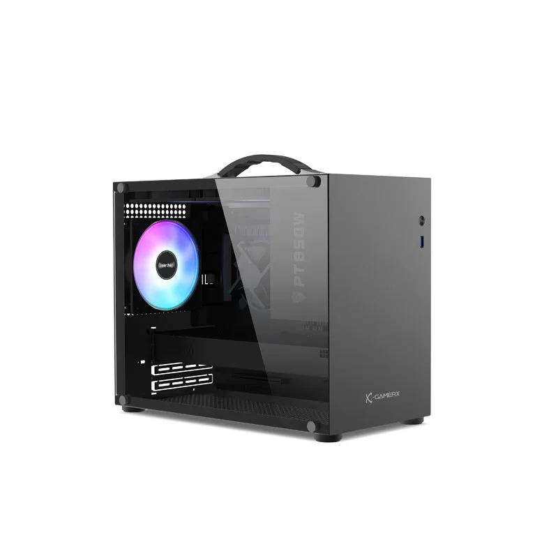 Matx chassis simple and minimalist portable desktop computer mainframe case