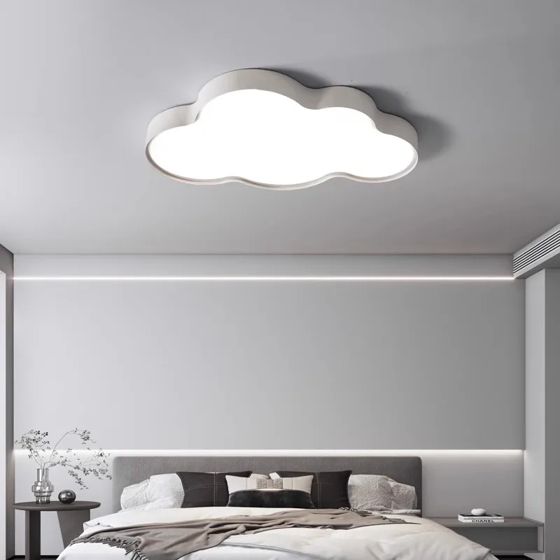 Cloud Light LED Children's Room Ceiling Lights Minimalist Modern Warm Baby Room Nursery Boy Girl Bedroom Cloud Ceiling Lamps