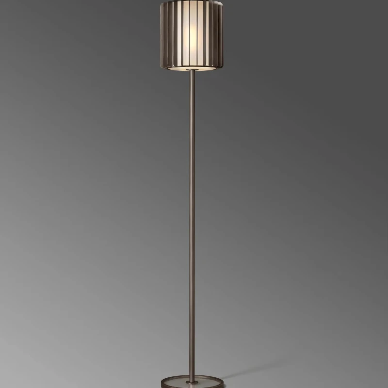 

Oval Floor Lamp, Height Adjustable Brass Material E12 Bulb Base