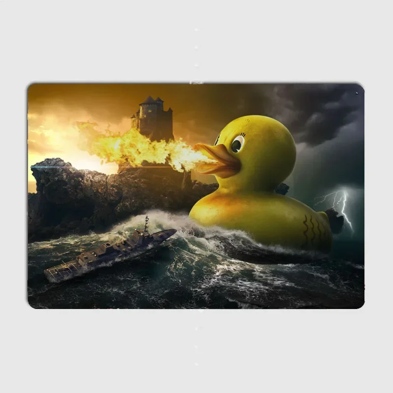 Quack Attack 2021  wall decor  posters  room decoration  elf bar  metal wall decor  home decor  decorative art