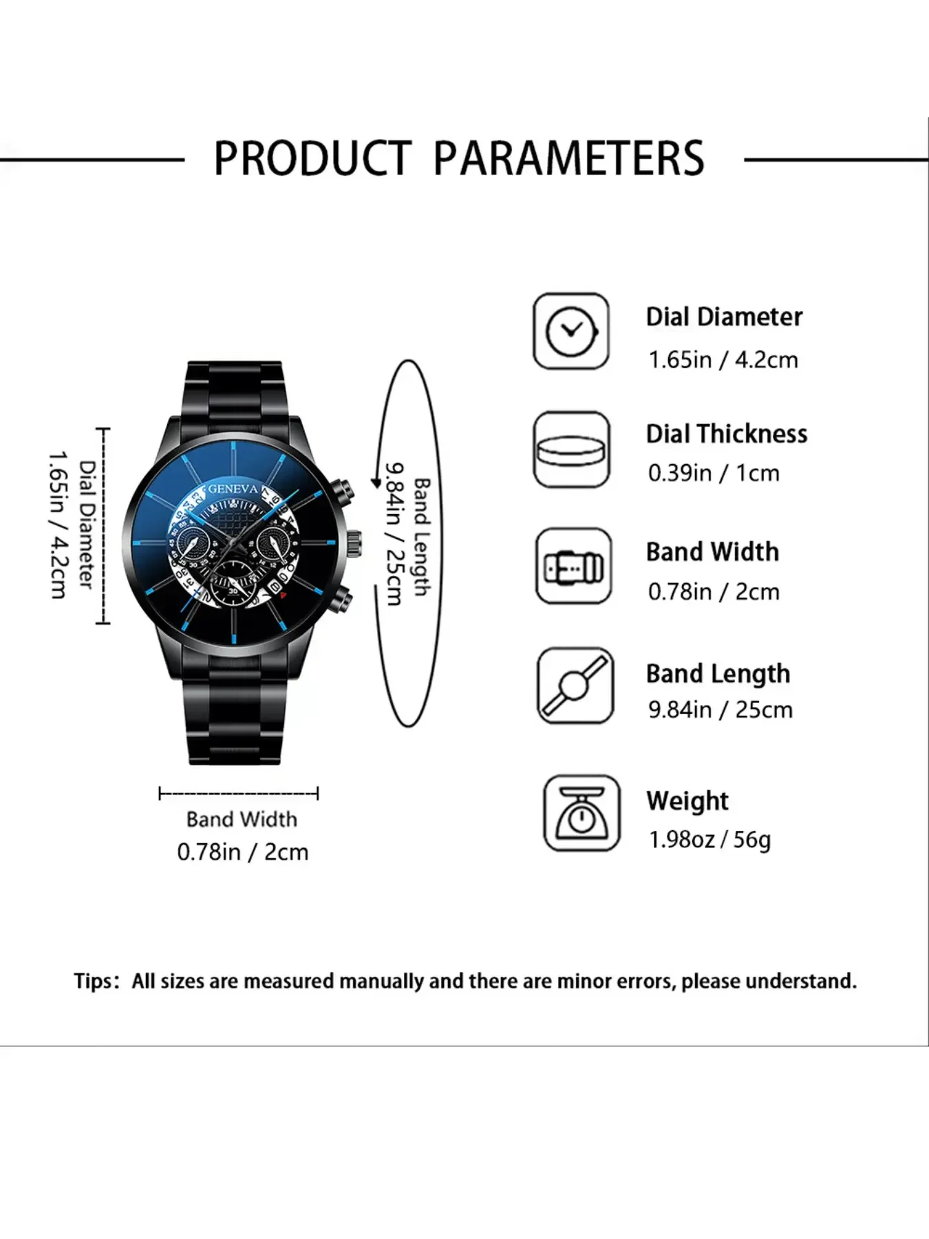 Men's Business Luxury Sports Watch Set, Elegant Analog Quartz Watch, Perfect Gift for Boyfriend/father/brother, All Seasons Wear