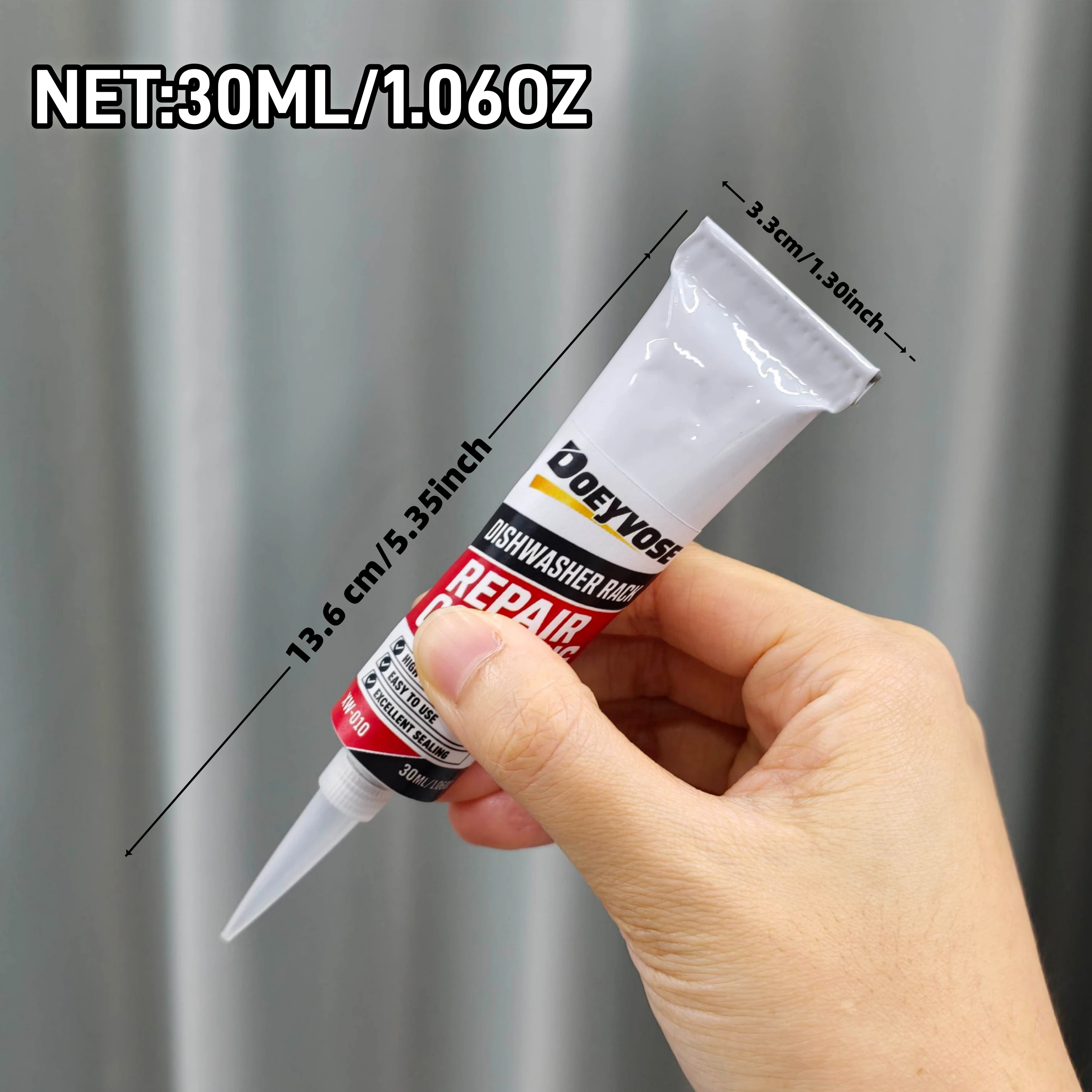 Anti-Corrosion Gray Paste Restore Chipped Dish Rack Metal Coating