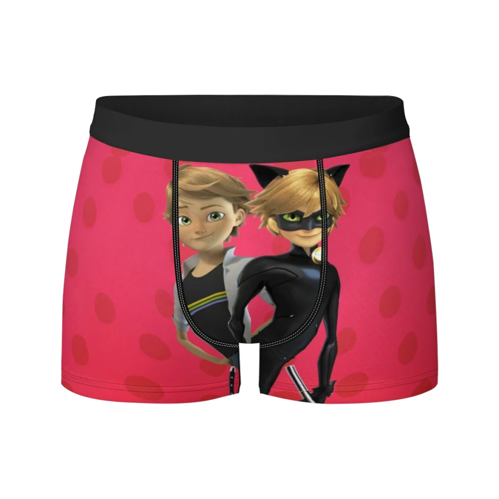 

Miraculous-Ladybug Milk Silk Man Underwear Boxer Men Underpants Men's Panties Boxers Shorts