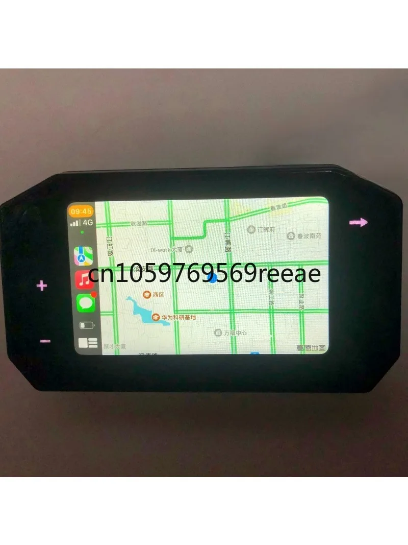 Display touch intelligente digitale TFT per bici elettrica di terza generazione per lavori Ebike con CANBUS o UNNE-LINE