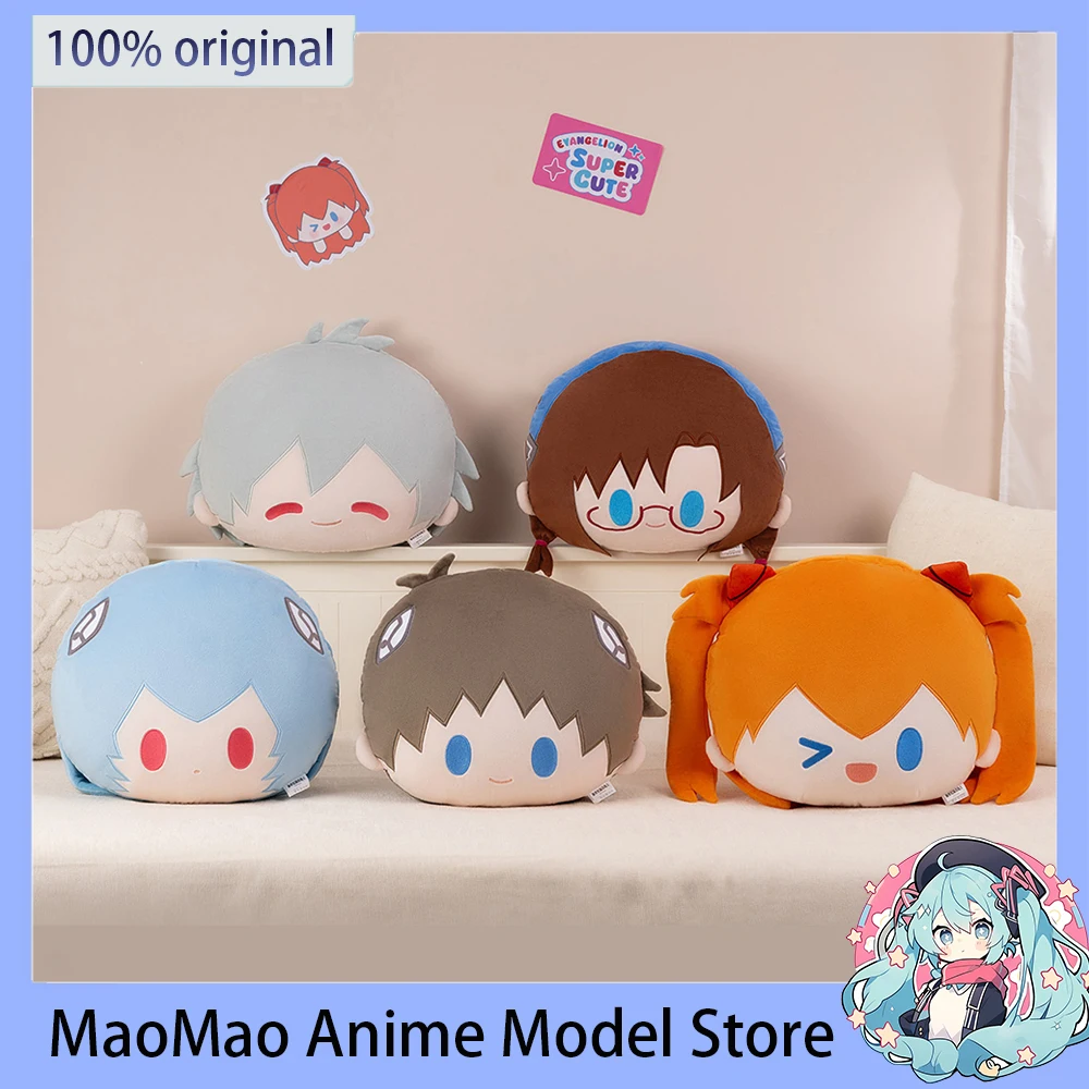 

In Stock Original Neon Genesis Evangelion Plush Pillow Nagisa Kaworu Ayanami Rei Asuka Langley Soryu Cartoon Cute Doll Pillow