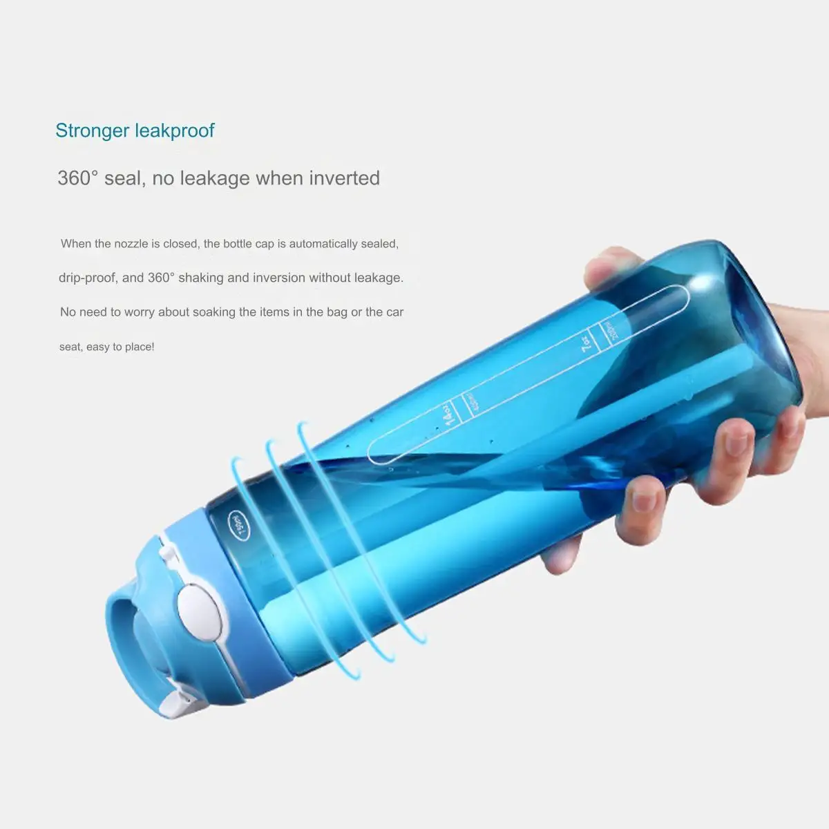 750ml Leak Proof Flip Bicycle Water Bottle with Straw Cycling Camping Hiking Drink Bottle Outdoor Portable Drink Mugs