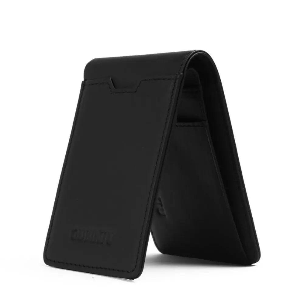 Carteiras masculinas de couro genuíno fino rfid bloqueio titular do cartão anti magnético proteção cartão de crédito capa homem