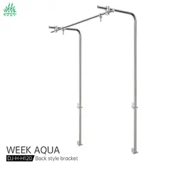 Week Aqua Back Style Bracket DJ-H Series Stainless Aquarium Light Hanger Bracket Aquarium Fish Tank Stand