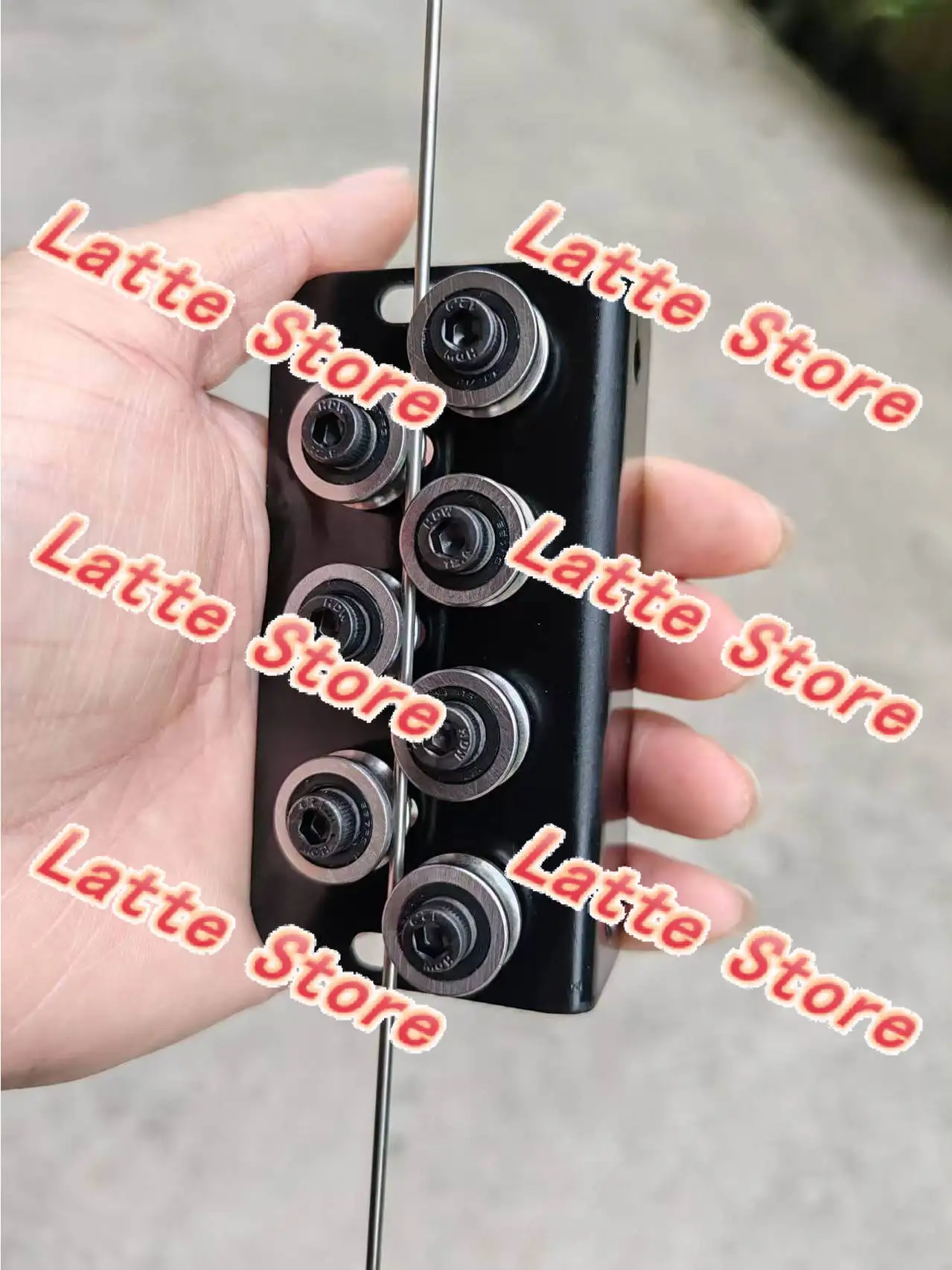 DIY 7 Roll Wire Straightening Tool, Straightener For Copper Stainless Steel Iron Wire, Suitable For Keychain & Handicraft Making