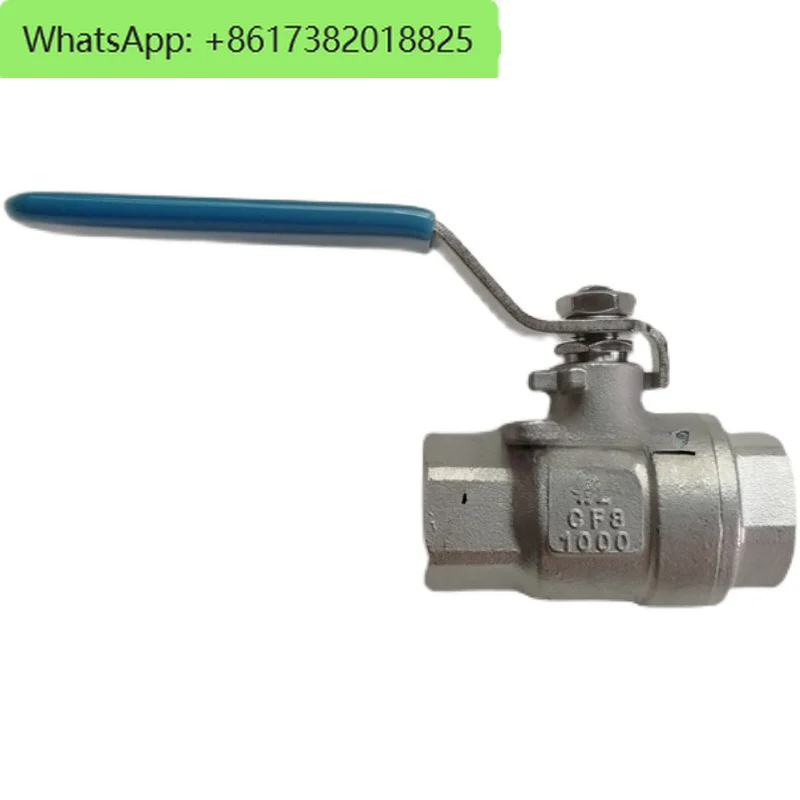 

Stainless steel two-piece internal threaded ball valve, one piece 304 ball valve, Q11F threaded valve