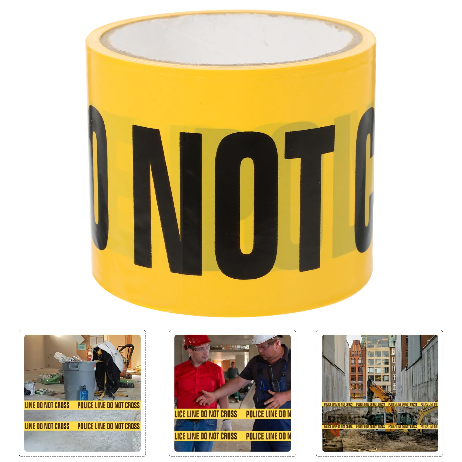 Cordon Caution Tape Property Line Markers Construction Yellow Cation Party Favors